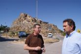 El martes se abrirá uno de los accesos asfaltados del Castillo de Lorca