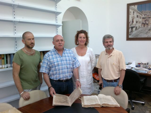 El Archivo Municipal recibe los libros de elecciones y acuerdos del Concejo de Mula del siglo XVI - 1, Foto 1