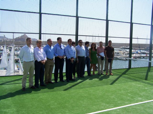 Inauguración de instalaciones deportivas en el Puerto Juan Montiel - 2, Foto 2