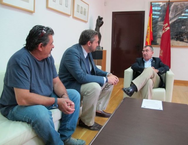 El consejero de Presidencia recibe al alcalde en funciones de Santomera - 1, Foto 1