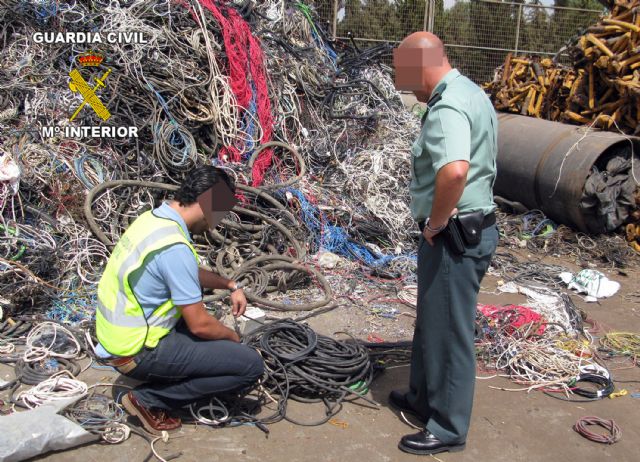 La Guardia Civil detiene en las últimas horas a dos personas por la sustracción de cable de cobre - 1, Foto 1