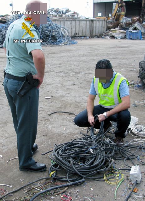 La Guardia Civil detiene en las últimas horas a dos personas por la sustracción de cable de cobre - 2, Foto 2