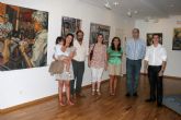El artista Pedro Juan Rabal expone 'La esencia de lo cotidiano' en el Aula de Cajamurcia