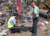 La Guardia Civil detiene en las ltimas horas a dos personas por la sustraccin de cable de cobre