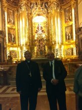 Mons. Lorca Planes recibe en Murcia a Kiko Argüello y Carmen Hernández, fundadores del Camino Neocatecumenal