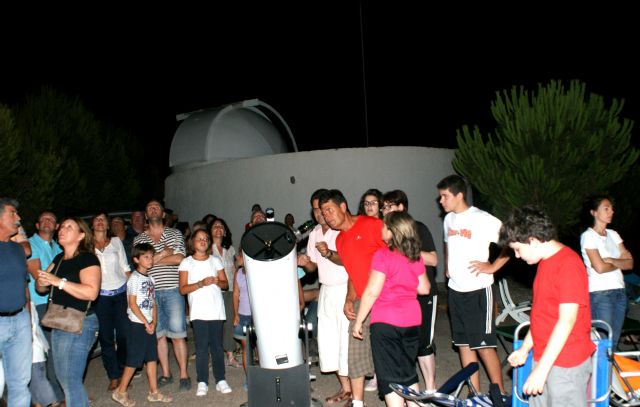 Observación multitudinaria de ´lluvia de estrellas´, en el Cabezo de la Jara - 3, Foto 3