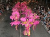 Más de un millar de carnavaleros desfilaron ayer en la 'IV Muestra del Carnaval de Águilas'