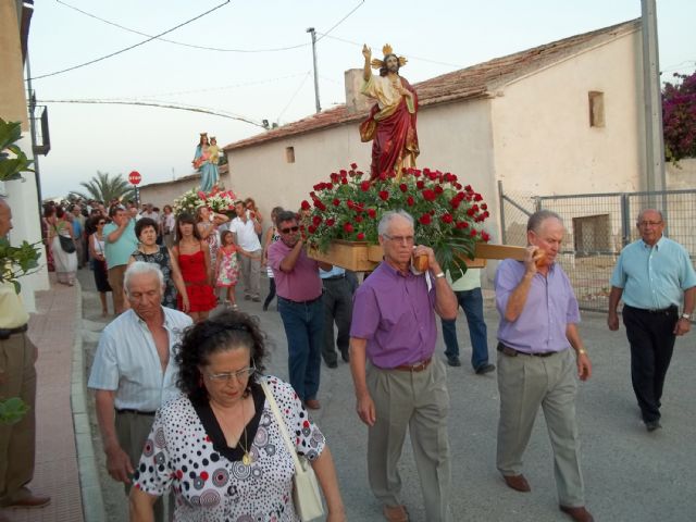La Anchosa de Lorquí despide sus Fiestas con la procesión en honor al Sagrado Corazón de Jesús - 2, Foto 2