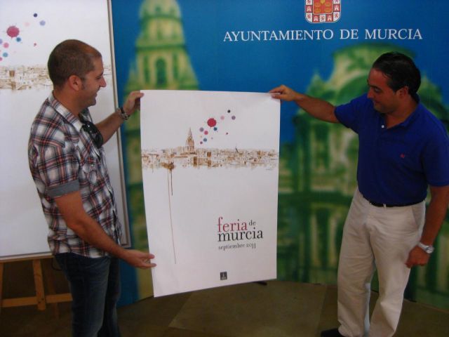 Nono García firma el cartel de la Feria de Septiembre 2011 - 1, Foto 1