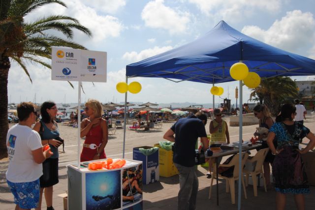 La Estación Náutica y la concejalía de Medio Ambiente hacen campaña entre los bañistas sobre el cuidado de las playas - 2, Foto 2