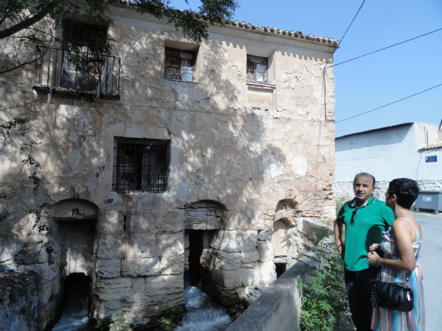 El Grupo Socialista denuncia el riesgo de derrumbe del Molino Alfatego - 1, Foto 1