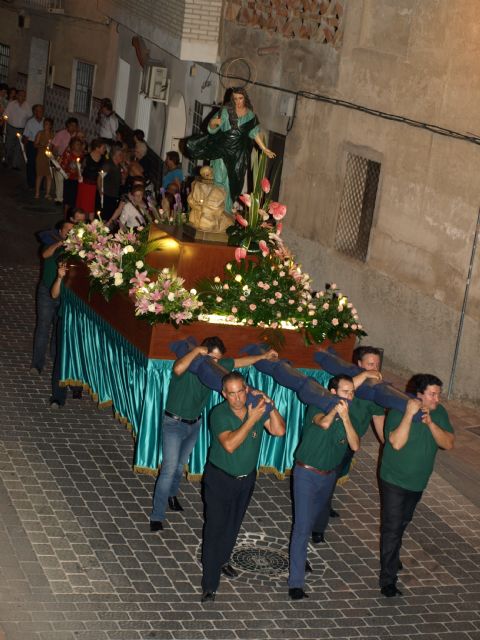 Ceutí despide sus fiestas 2011 procesionando a San Roque y Santa María Magdalena - 1, Foto 1