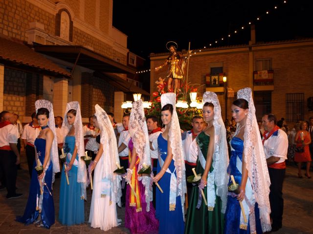 Ceutí despide sus fiestas 2011 procesionando a San Roque y Santa María Magdalena - 2, Foto 2