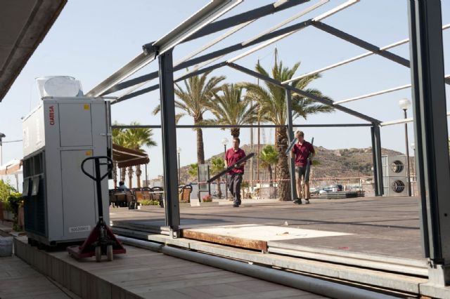 El Village de la Audi Medcup se instala en el paseo del muelle - 3, Foto 3