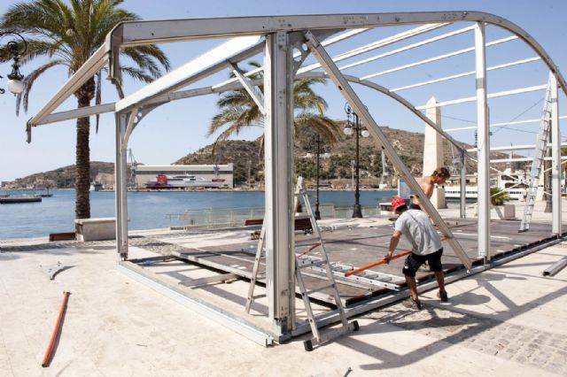 El Village de la Audi Medcup se instala en el paseo del muelle - 5, Foto 5