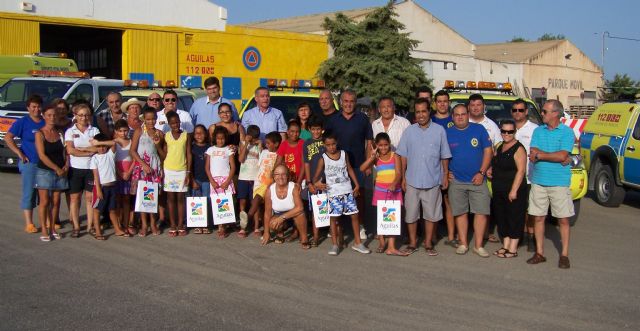 Los niños saharauis del programa 'Vacaciones en paz' comparten una jornada de convivencia en Protección Civil - 1, Foto 1