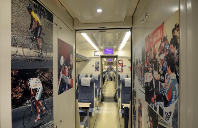 Renfe presenta la exposición de fotografía Tiempo de Ciclismo en los trenes de Media Distancia que unen la Comunidad Valenciana con la Región de Murcia - 3, Foto 3