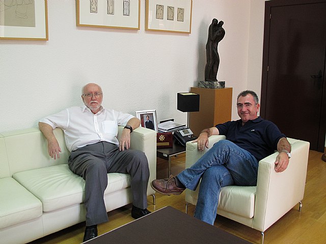 Manuel Campos recibe al Fiscal Superior de la Comunidad Autónoma - 1, Foto 1