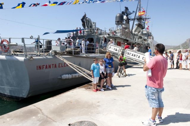El patrullero Infanta Elena y el cazaminas Segura, abiertos durante la Audi MedCup - 3, Foto 3