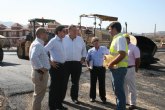 Sevilla indica que las obras de acceso al polígono industrial de Lo Bolarín estarán finalizadas en octubre