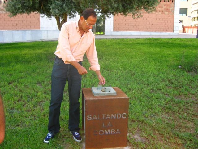 El Alcalde considera un atentado contra la cultura el robo de dos esculturas del Parque Escultórico Antonio Campillo - 3, Foto 3