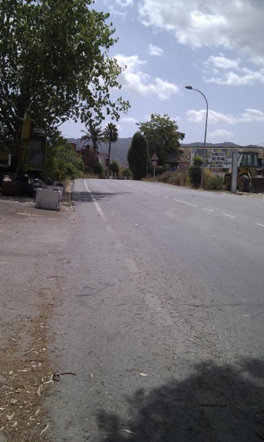 UPyD Murcia denuncia las malas condiciones de la carretera de Santa Catalina - 1, Foto 1