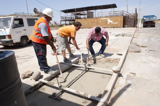 El campamento festero empieza tomar forma - 1, Foto 1
