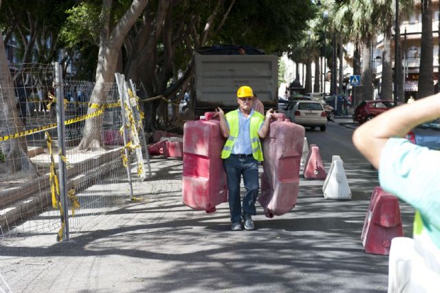Podan los primeros ficus por las obras de remodelación de la Avenida de América - 5, Foto 5