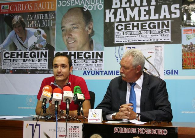 Se presenta la programación de las Fiestas Patronales de Cehegín - 1, Foto 1