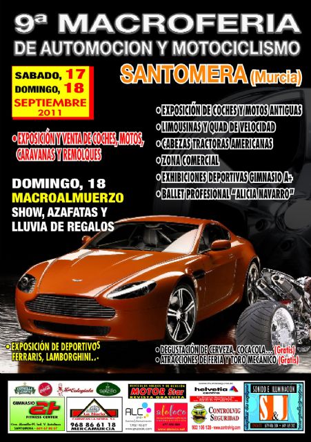 Más de 15.000 personas acudirán a la IX edición de la Macroferia de automoción y motociclismo Santomera 'limonar de Europa' - 1, Foto 1