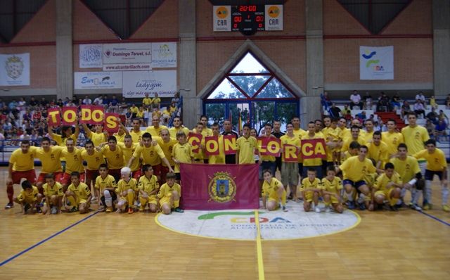 El Reale Cartagena y ElPozo Murcia apoyan a Lorca - 1, Foto 1
