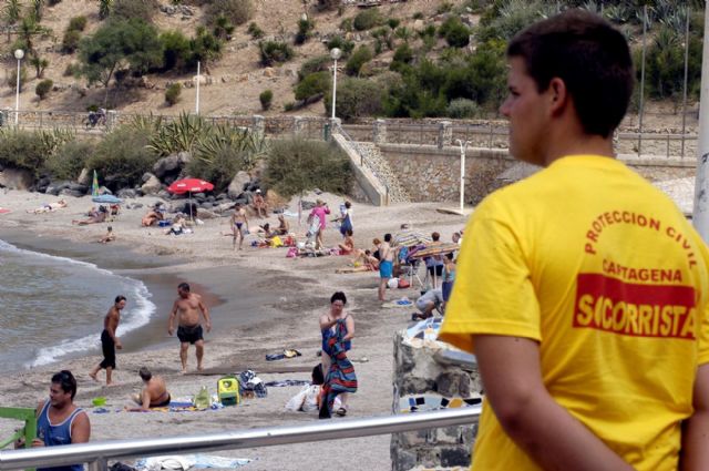 La temporada alta en las playas acaba con menos rescates a bañistas - 1, Foto 1