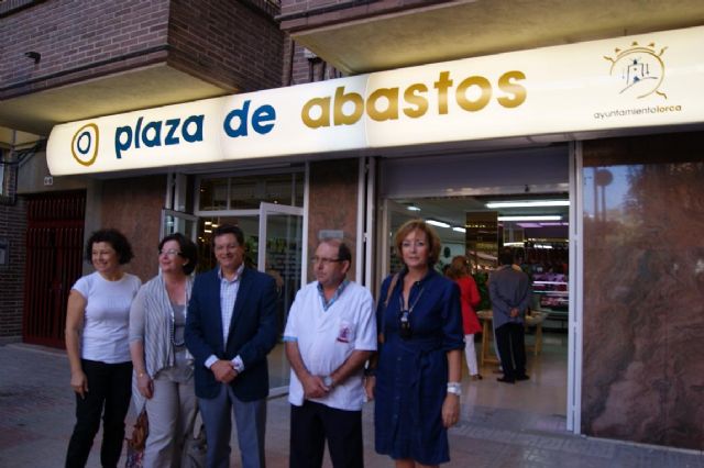 Jódar inaugura la nueva Plaza de Abastos de Lorca en los bajos del antiguo supermercado Mediterráneo de la Alameda de Cervantes número 3 - 1, Foto 1