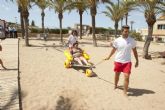 Los puntos de baño adaptado en las playas atendieron a ms de 400 personas
