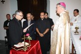 El nuevo Vicario Episcopal de la Suburbana II y el Rector del Seminario Mayor San Fulgencio juran su cargo ante el Obispo de Cartagena