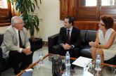 El rector de la Universidad de Murcia y el alcalde de Lorqu estudian reforzar la colaboracin entre ambas instituciones