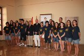 El presidente de la Comunidad recibe a los jvenes participantes del programa 'Murcia ms Cerca'