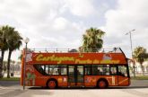 El bus turstico de Puerto de Culturas llegar hasta el campamento festero