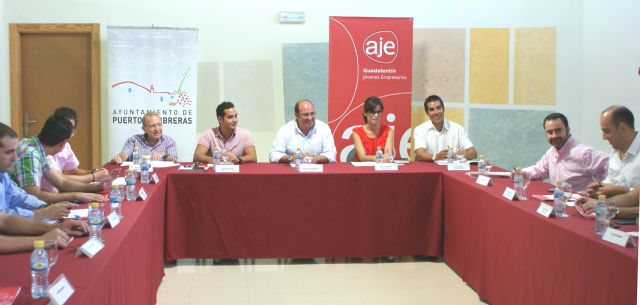 Los Jóvenes Empresarios del Guadalentín se reúnen en Puerto Lumbreras para acordar nuevas iniciativas de desarrollo empresarial - 1, Foto 1