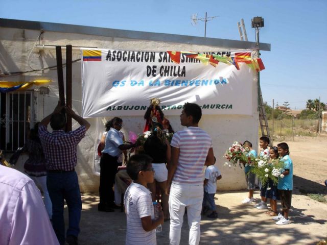 Los ecuatorianos de El Albujón honraron a su patrona la Virgen de Chilla - 1, Foto 1