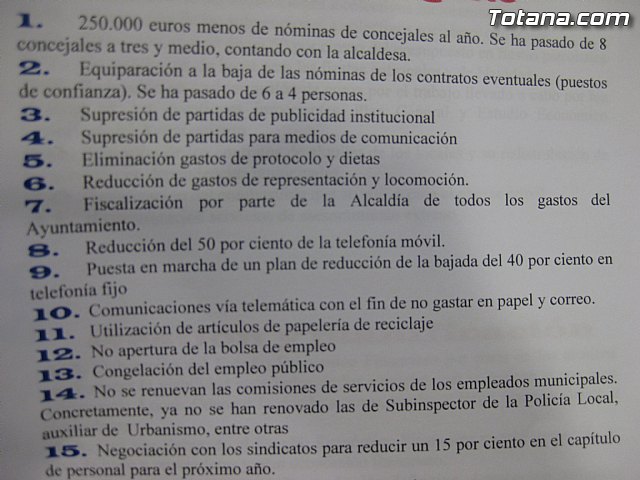 La alcaldesa destaca 