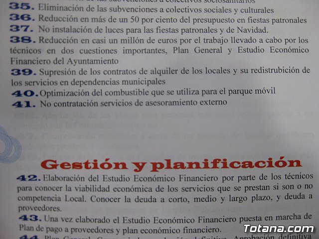 La alcaldesa destaca 