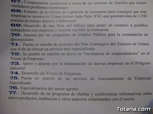 La alcaldesa destaca 