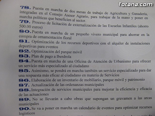 La alcaldesa destaca 