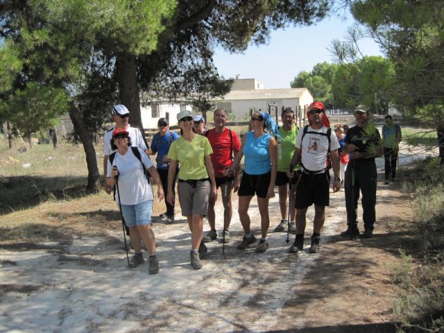 About thirty trail starts in the Sierra de Burete (Cehegn) walking program led by the Department of Sports, Foto 3