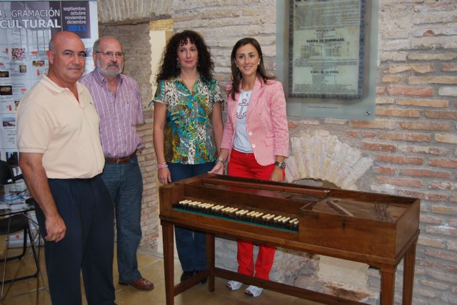 El pianoforte de Tadeo Tornel ya est restaurado y expuesto en el Museo Arqueolgico de Los Baños, Foto 1