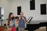 Una alumna de violín del Conservatorio de San Javier obtiene el número 1 en las pruebas de acceso al grado superior en el Conservatorio de Badajoz.