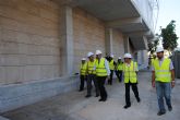 Gonzlez Tovar visita las obras del pabelln Cagigal que estn a punto de finalizar