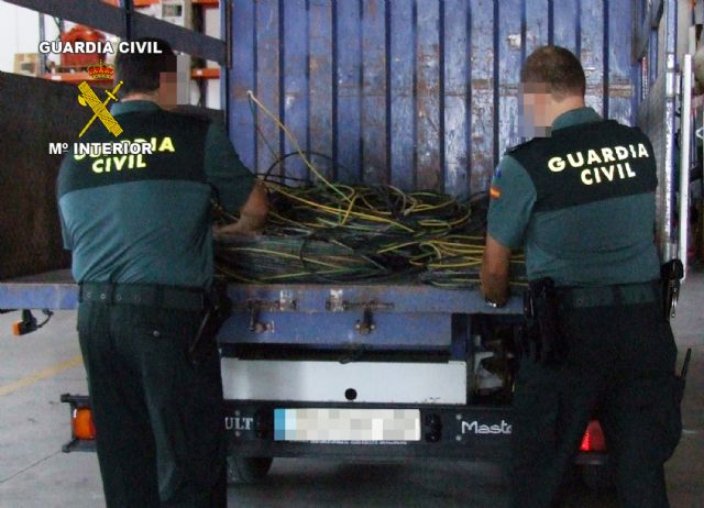 La Guardia Civil ha detenido a cinco personas por la sustracción de cable de cobre - 1, Foto 1