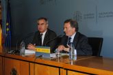 El presidente de Adif supervisa el desarrollo de las obras de alta velocidad en la Región de Murcia